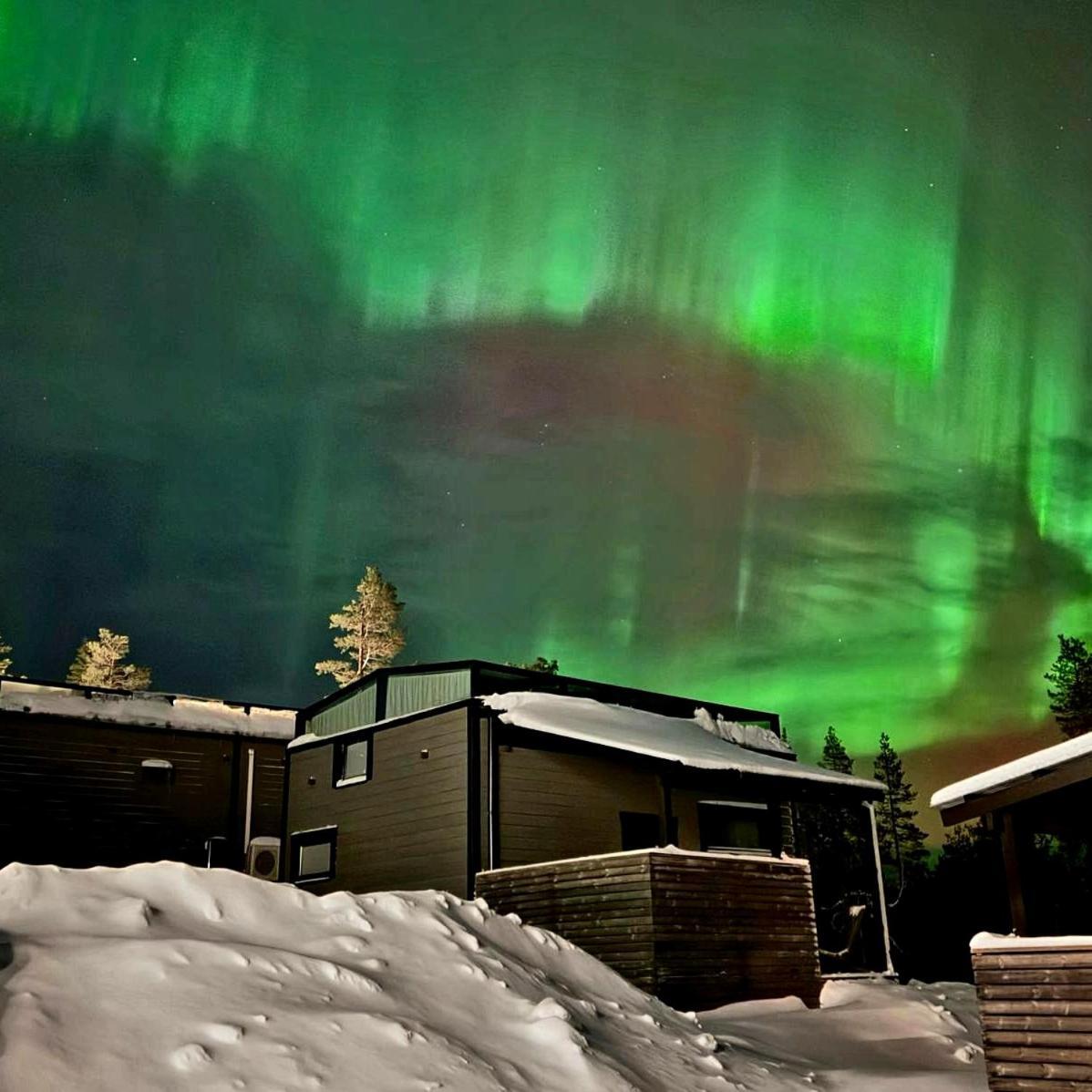 Levi Sky Igloo With Private Sauna And Hot Tub Kültér fotó