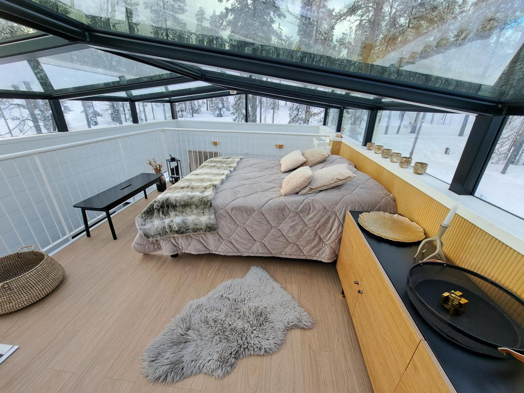 Levi Sky Igloo With Private Sauna And Hot Tub Kültér fotó