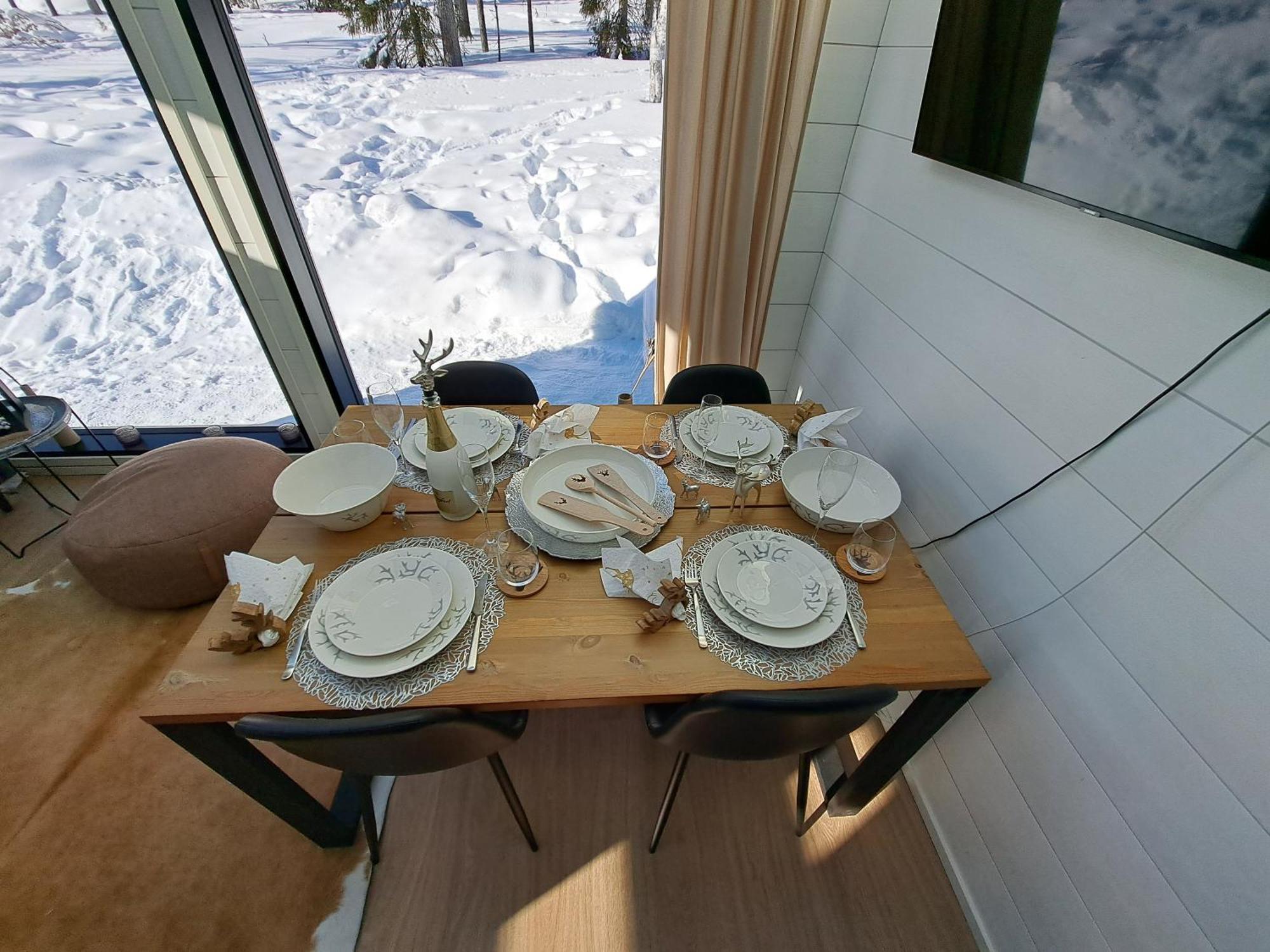 Levi Sky Igloo With Private Sauna And Hot Tub Kültér fotó